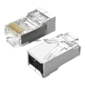 Коннектор Vention RJ45  (8p8c),  FTP,  cat. 6,  под витую пару,  экранированный  (50шт.)