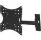 Кронштейн для телевизора Ultramounts UM 877 черный 23"-42" макс.20кг настенный поворотно-выдвижной и наклонный