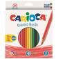 Карандаши цветные Carioca HEXAGONAL 40381 шестигранные 24цв. коробка / европод.