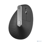 Мышь Logitech MX Vertical черный / черный оптическая  (4000dpi) беспроводная BT / Radio USB  (6but)