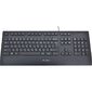 Клавиатура Logitech K280E |920-005215| черная,  низкопрофильная,  103 клавиши,  подставка под запястья,  защита от воды,  USB 1, 8м,   (046832)