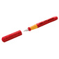 Ручка перьевая Pelikan School Pelikano Junior  (PL940924) красный L перо сталь нержавеющая для левшей карт.уп.