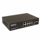 Коммутатор Osnovo SW-80802 / L (150W) 5G управляемый
