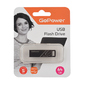 Флеш-накопитель GoPower TITAN 64GB USB3.0 металл черный графит  (1 / 50 / 1000)