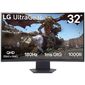 Монитор 31.5" LG 32GS60QC-B Black  (VA,  2560x1440,  HDMI+HDMI+DP,  1 ms,  178° / 178°,  300 cd / m,  3000:1,  180Hz,  Curved 1000R)