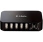D-Link DUB-H7 Концентратор сетевой 7-port USB 2.0 HUB