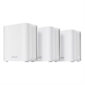 роутер ASUS BD4 (W-3-PK) /  / 3 access point  / 802.11b / g / n / ac / ax / be,  688 + 2882Mbps,  2, 4 + 5 gGz,  white