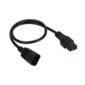 Кабель Lanmaster LAN-PP13L / 14-2.0-BK C13-С14 проводник.:3x0.75мм2 2м 220В 10А  (упак.:1шт) черный