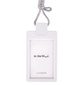 Бейдж Deli NS126WHITE Nusign 108х67мм вертикальный белый шнур