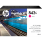 HP 843C 400-ml Magenta Ink Cartridge