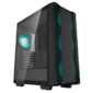 Deepcool CC560 V2 без БП,  боковое окно  (закаленное стекло),  3x120мм LED вентилятор спереди и 1x120мм LED вентилятор сзади,  черный,  ATX