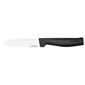 Нож кухонный Fiskars Hard Edge  (1051762) стальной для чистки овощей и фруктов лезв.109мм прямая заточка черный