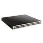 D-Link DGS-1210-52MP / FL1A,  L2 Managed Switch with 48 10 / 100 / 1000Base-T ports and  4 100 / 1000Base-T / SFP combo-ports  (48 PoE ports 802.3af / 802.3at  (30 W),  PoE Budget 370 W).16K Mac address,  802.3x Flow