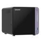 QNAP SMB QC 2GhzCPU / 4Gb / upto 4HDD,  up to 20 with TL-D1600S / SATA (3, 5" 2, 5") /  2xUSB3.2 / 1xHDMI / 1xExp.slot / 2x2, 5Gb 2x10Gb (SFP+) / iSCSI / 1xPS / 2YW