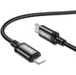 Кабель Hoco X89 Wind iP USB Type-C  (m)-Lightning  (m) 1м черный коробка