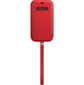 iPhone 12 Pro Max Leather Sleeve with MagSafe -  (PRODUCT)RED