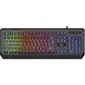 Клавиатура Acer OKW300 черный USB for gamer LED  (ZL.KBDCC.019)
