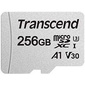Флеш карта microSD 256GB Transcend microSDXC Class 10 UHS-I U3,  V30,  A1,   (SD адаптер),  TLC