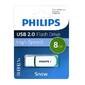 Флеш накопитель 8GB PHILIPS SNOW2.0 8GB,  USB 2.0