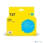 T2  F9J76A  Картридж № 727   (IC-HF9J76A) для HP Designjet T920 / T930 / T1500 / T1530 / T2500 / T2530,  голубой,  с чипом