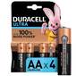 Батарейки  Duracell LR6-4BL Ultra  (AA)