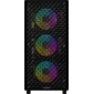 корпус Formula V Line MANA Dynamic Black AR,  ATX,  TYPE-C*1,  USB3.0*2,  FRONT 3x120mm ARGB,  REAR 1x120mm ARGB