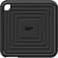 Накопитель SSD Silicon Power USB-C 256Gb SP256GBPSDPC60CK PC60 1.8" черный