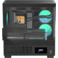 корпус Formula V Line Crystal E1M Black,  MATX,  USB3.0*2,  Switch Display Panel