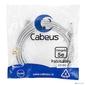 Cabeus PC-UTP-RJ45-Cat.5e-5m-WH Патч-корд U / UTP,  категория 5е,  2xRJ45 / 8p8c,  неэкранированный,  белый,  PVC,  5м
