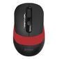 Мышь A4 Fstyler FG10 черный / красный оптическая  (2000dpi) беспроводная USB  (4but)