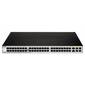 48 ports 10 / 100Mbps and 2 ports 10 / 100 / 1000Mbps and 2 Combo 10 / 100 / 1000BASE-T / SFP Smart III Switch