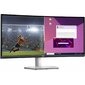 Монитор Dell 34" S3423DWC серебристый / черный VA LED 5ms 21:9 HDMI M / M матовая HAS 300cd 178гр / 178гр 3440x1440 100Hz FreeSync DP WQ USB 10.38кг