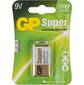 GP Super Alkaline 1604A 6LR61 Батарея 9V 550mAh  (1шт)