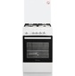 Газовая плита De Luxe 5040.42г (кр)чр белыйТипоразмер 50*50см,  эл. розжиг,  система ""газ-контроль"" рабочего стола и духового шкафа,   подсветка,  чугунная решётка.