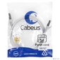 Cabeus PC-FTP-RJ45-Cat.5e-1m-LSZH Патч-корд F / UTP,  категория 5е,  2xRJ45 / 8p8c,  экранированный,  серый,  LSZH,  1м