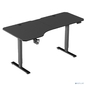 Игровой компьютерный стол Exos черн, 159*75L, высота 72-117см DEFENDER