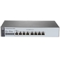 HP 1820-8G Switch  (WEB-Managed,  8*10 / 100 / 1000,  Fanless,  Rack-mounting,  19")