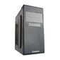 Exegate EX269430RUS Корпус Miditower UN-603 Black,  ATX,  <UN350,  120mm> 2*USB,  Audio