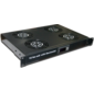 Блок 2-х вентиляторов Lanmaster TWT-CBB-FANB2-RACK-T 19" with bearings with the thermostat 1U