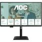 Монитор 27" AOC Q27P4CV   IPS,  2560x1440,  120Hz,  4ms,  350сd / m,  1500:1 | HDMI (2.0),  DP (1.4),  Type-C (PD-96W),  4xUSB 3.2,  RJ45 | HAS,  Pivot,  Swivel,  InPSU,  Speakers,  Vesa 100,  Black
