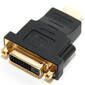 5bites Переходник DH1807G DVI  (24+1) F  /  HDMI M,  зол.разъемы