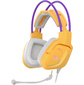 Наушники с микрофоном A4Tech Bloody G575 желтый / фиолетовый  (G575  / ROYAL VIOLET /  USB)