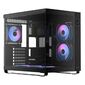 Корпус Ocypus Iota C70 ARGB без БП Black  (Iota-C70-BKD600XX-GL)
