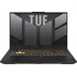 Ноутбук /  ASUS TUF F17 FX707VUR-HX225 17.3" (1920x1080  (матовый,  144Hz) IPS) / Intel Core 5 210H (2.2Ghz) / 16384Mb / 512PCISSDGb / noDVD / Ext:nVidia GeForce RTX4050 (6144Mb) / Cam / BT / WiFi / 56WHr / war 1y / 2.6kg / Mecha Gray / DOS