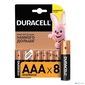 DURACELL LR03-8BL BASIC AAA  (MN2400)  (8 шт. в уп-ке)