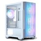 Корпус MSI MAG FORGE M100R WHITE Mini-Tower,  MATX,  1xUSB 3.0,  2xUSB 2.0,  4x120mm ARGB Fan,  ARGB Control Board,  Tempered Glass Window,  Brown Box  (932220)
