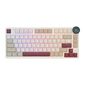 Клавиатура Royal Kludge Клавиатура Royal Kludge RK N80 Rosy Clouds USB / 2.4 GHz / Bluetоoth,  RGB,  Hot Swap,  Brown switch