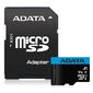 Карта памяти MICRO SDHC 32GB W / ADAP. AUSDH32GUICL10A1-RA1 ADATA
