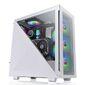 Корпус Thermaltake Divider 300 TG ARGB белый без БП ATX 2x120mm 2xUSB3.0 audio front door bott PSU