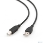 Bion Кабель интерфейсный USB 2.0 AM / BM,  3м,  черный [BXP-CCP-USB2-AMBM-030]
